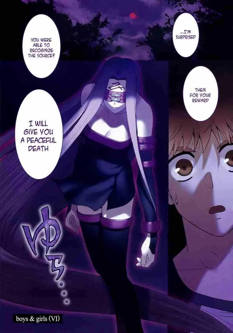 Fate/Stay Night Chapter 10 page 1 - Chapter 10: Boys & Girls (VI)