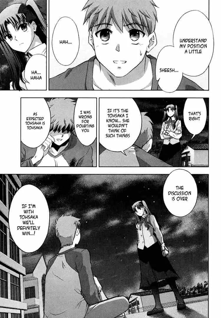 Fate/Stay Night Chapter 11 page 19 - Chapter 11: Boys & Girls (VII)