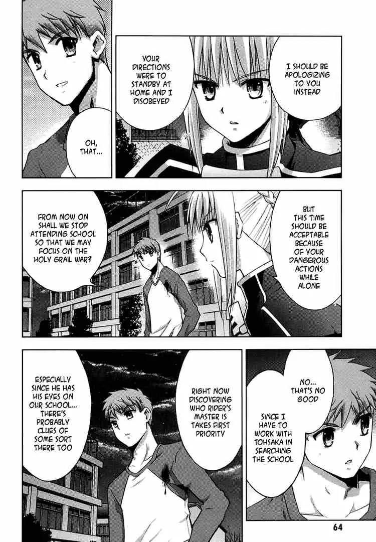 Fate/Stay Night Chapter 11 page 22 - Chapter 11: Boys & Girls (VII)