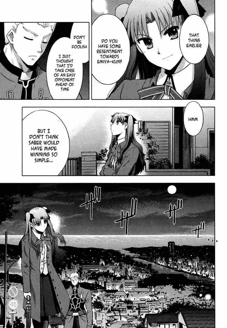 Fate/Stay Night Chapter 11 page 25 - Chapter 11: Boys & Girls (VII)