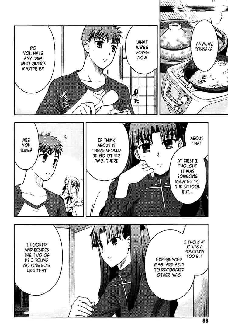 Fate/Stay Night Chapter 12 page 8 - Chapter 12: Partner (I)