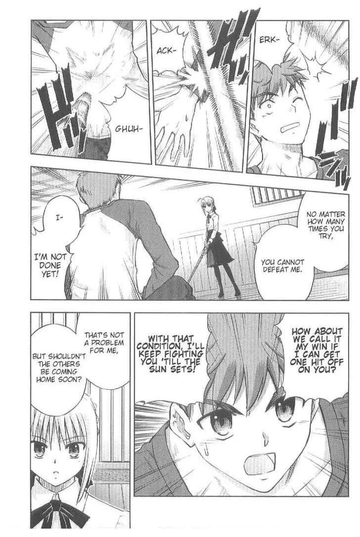 Fate/Stay Night Chapter 18 page 6 - Chapter 18: Step
