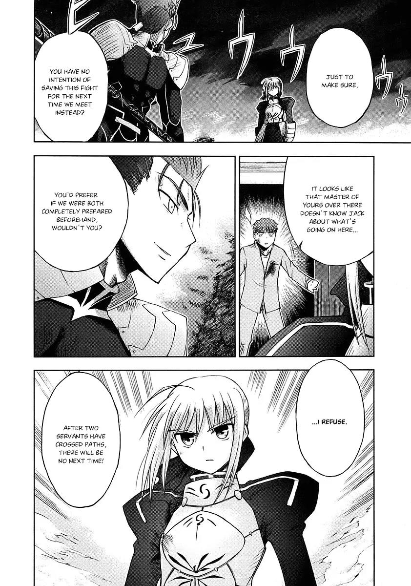 Fate/Stay Night Chapter 2 page 6 - Chapter 2: The 1st Day (II)