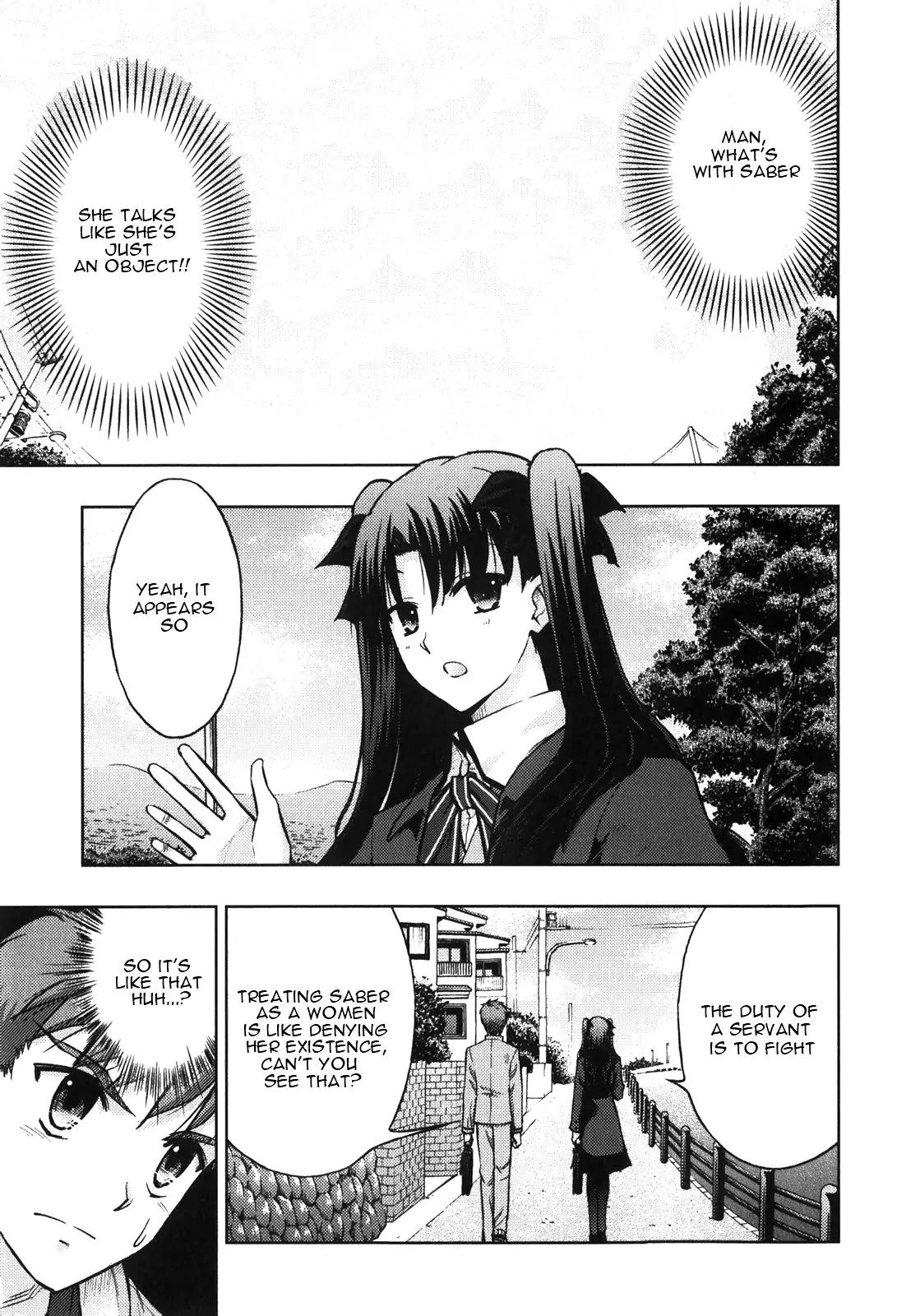 Fate/Stay Night Chapter 20 page 11 - Chapter 20: Omen