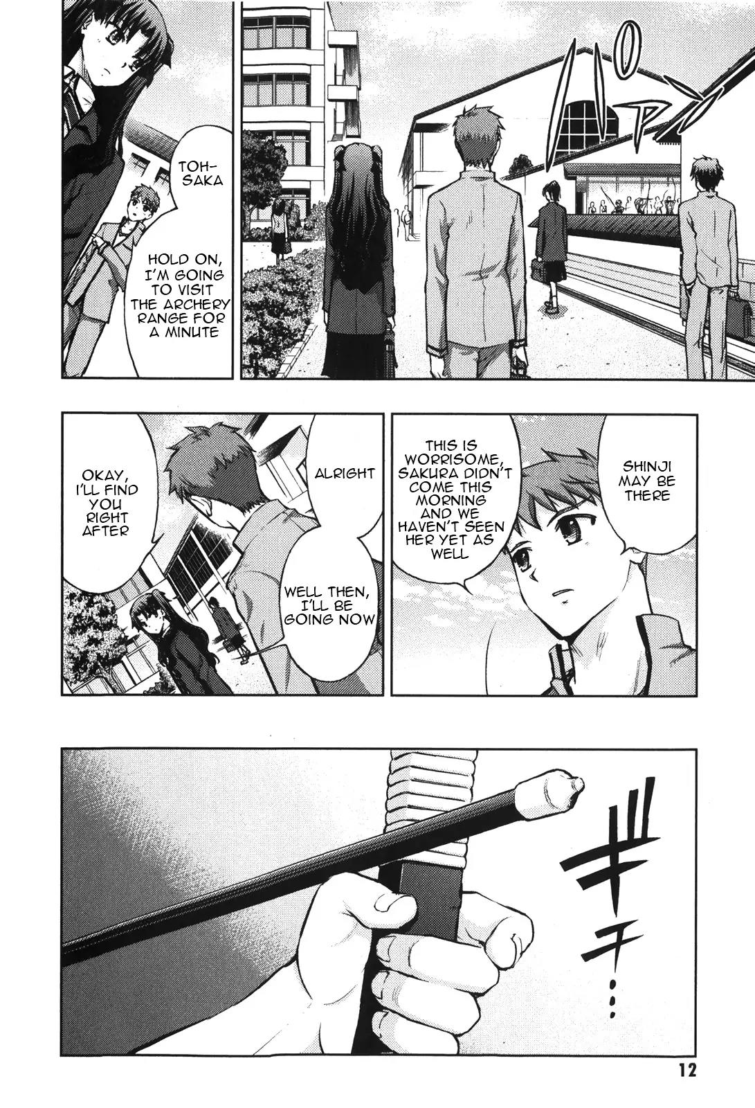 Fate/Stay Night Chapter 20 page 14 - Chapter 20: Omen