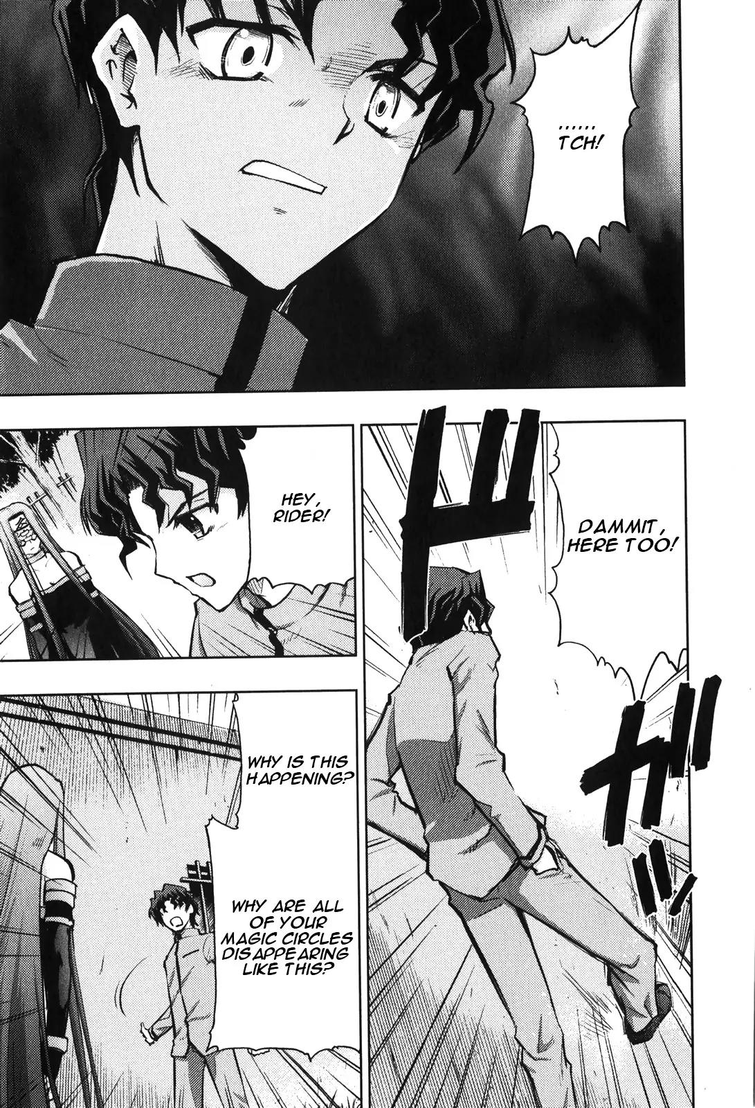 Fate/Stay Night Chapter 20 page 19 - Chapter 20: Omen