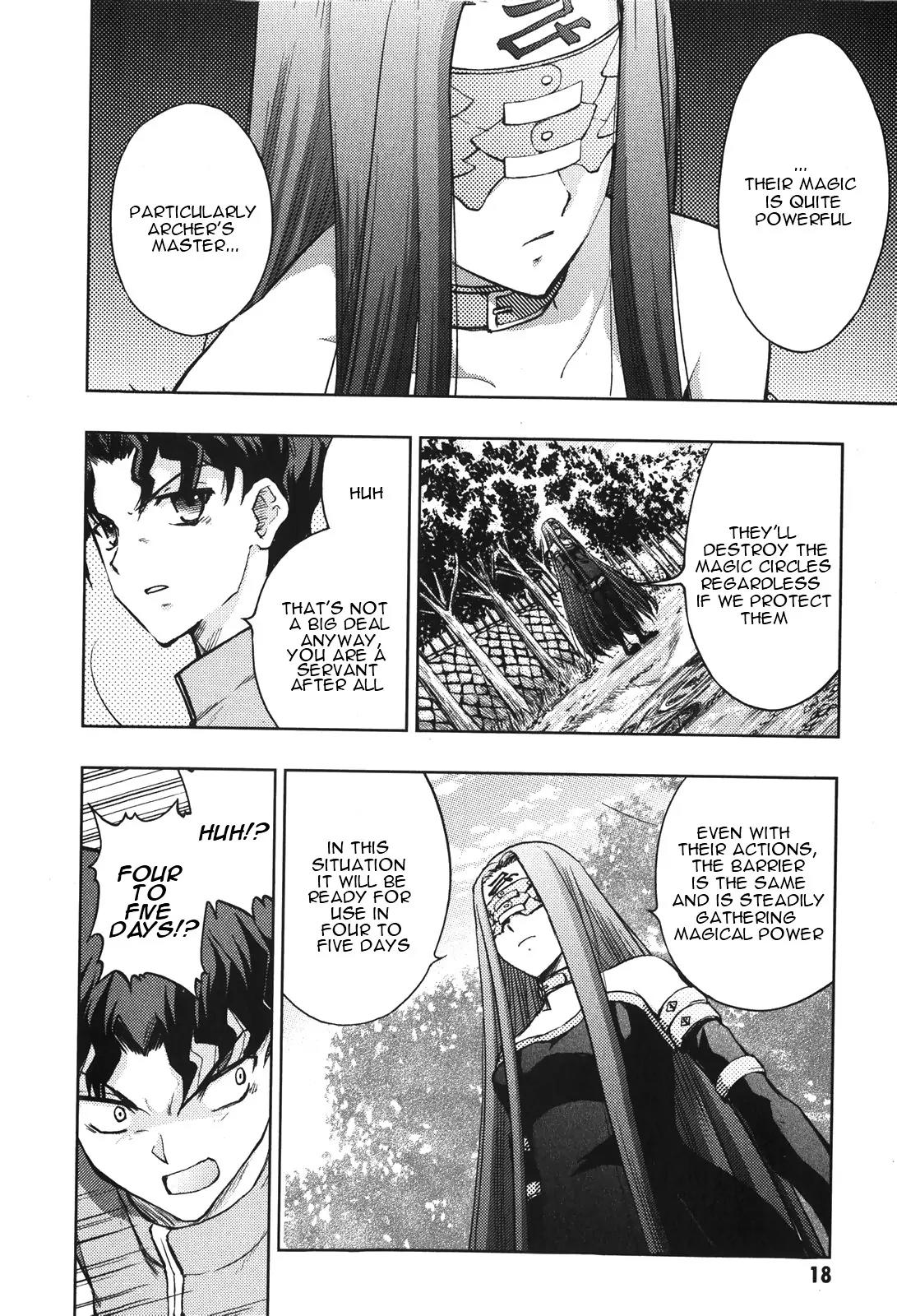 Fate/Stay Night Chapter 20 page 20 - Chapter 20: Omen