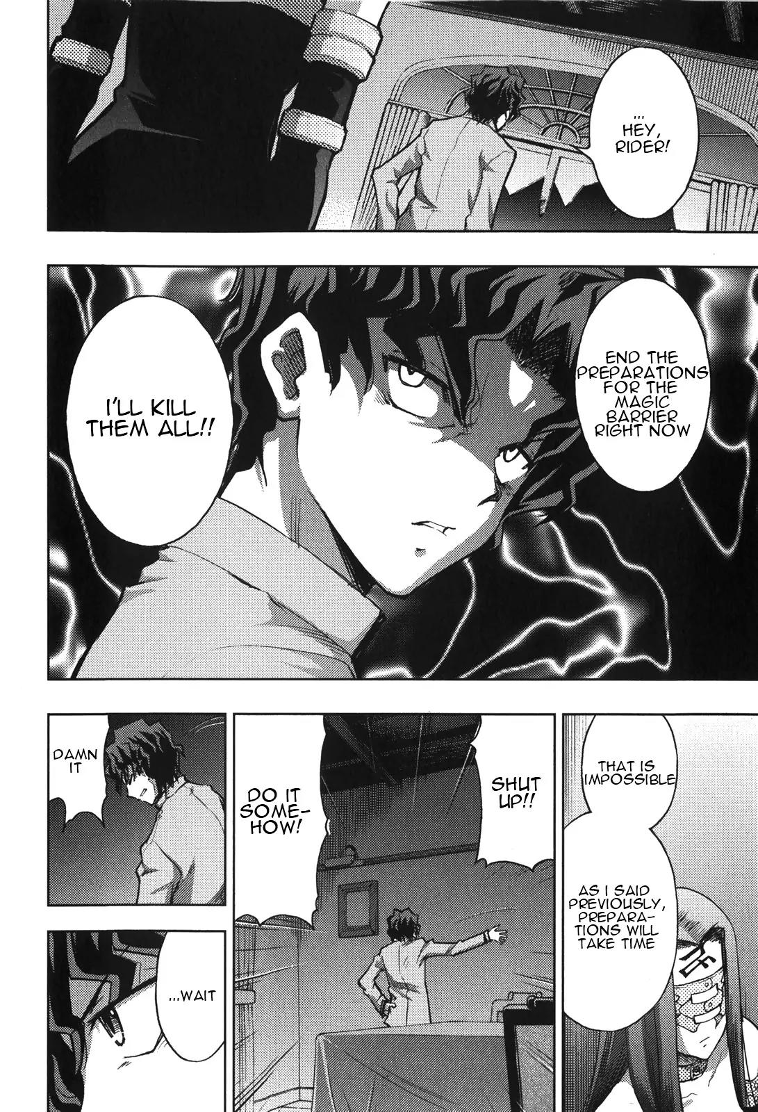 Fate/Stay Night Chapter 20 page 36 - Chapter 20: Omen