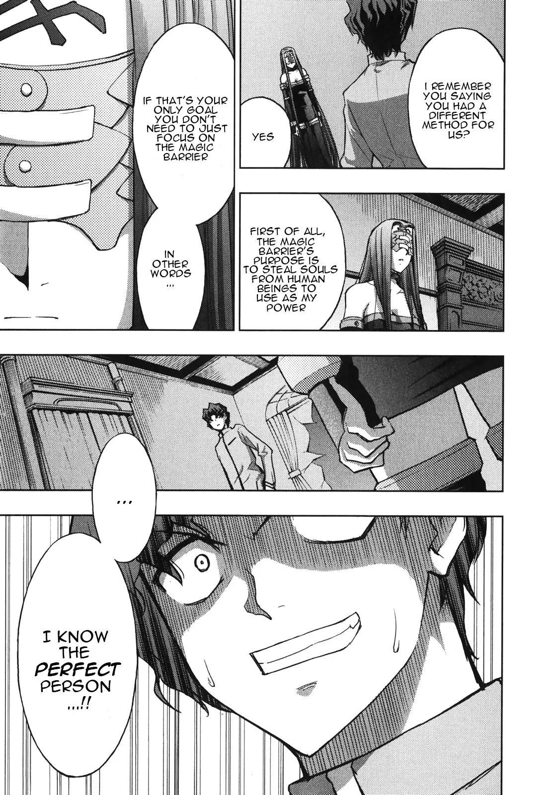 Fate/Stay Night Chapter 20 page 37 - Chapter 20: Omen