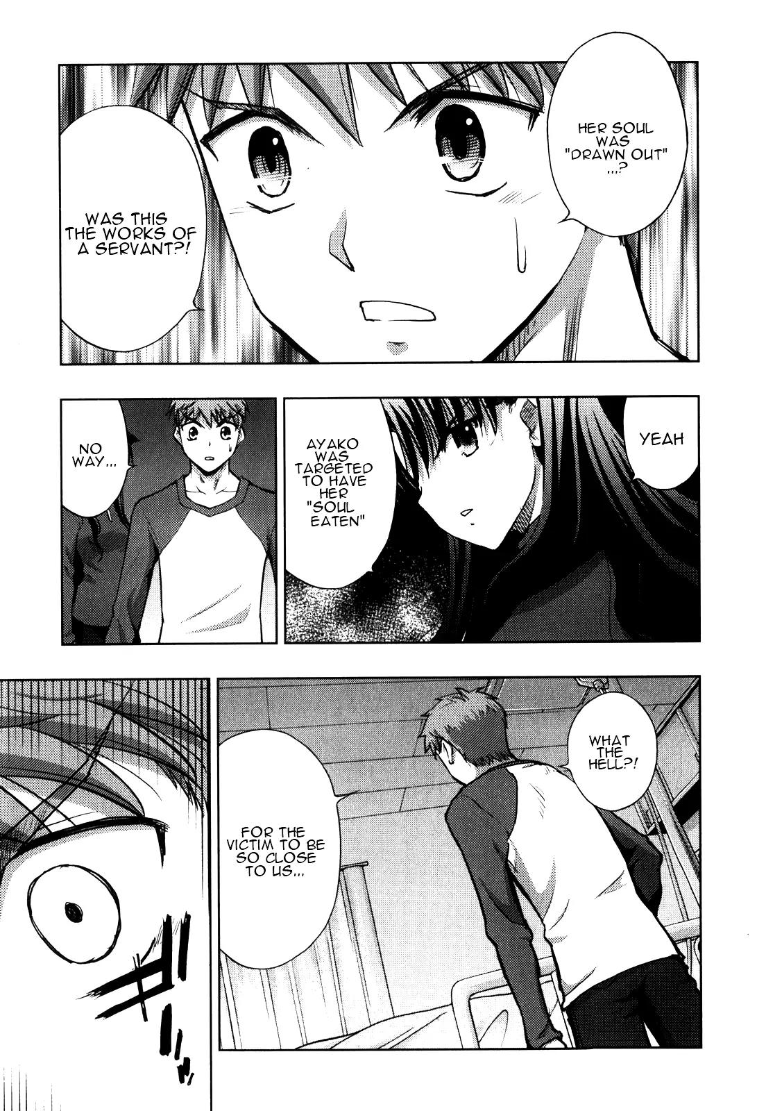 Fate/Stay Night Chapter 21 page 13 - Chapter 21: Midnight Visitor