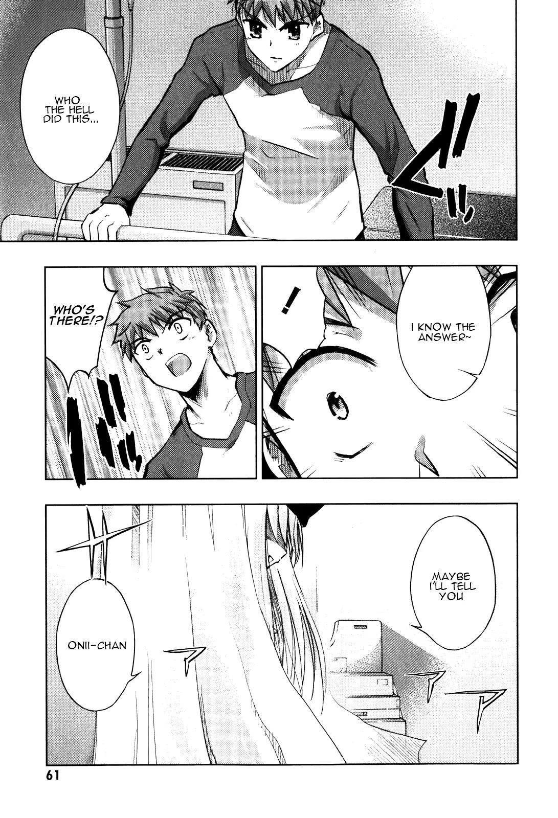 Fate/Stay Night Chapter 21 page 17 - Chapter 21: Midnight Visitor