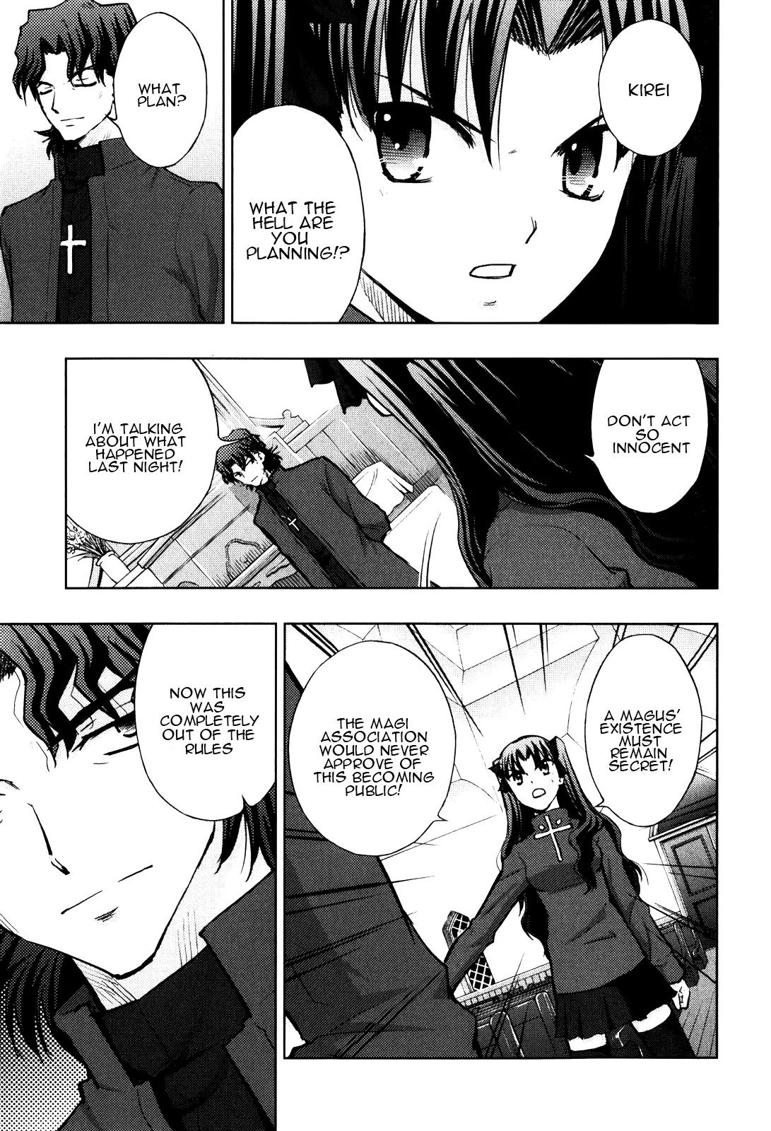 Fate/Stay Night Chapter 21 page 23 - Chapter 21: Midnight Visitor
