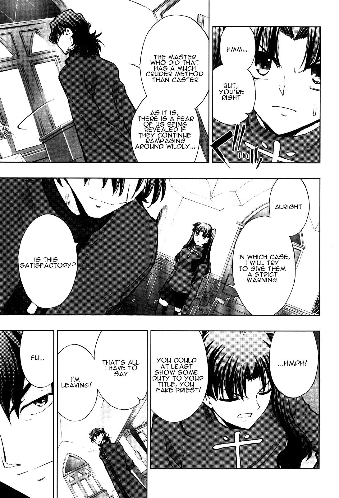 Fate/Stay Night Chapter 21 page 25 - Chapter 21: Midnight Visitor