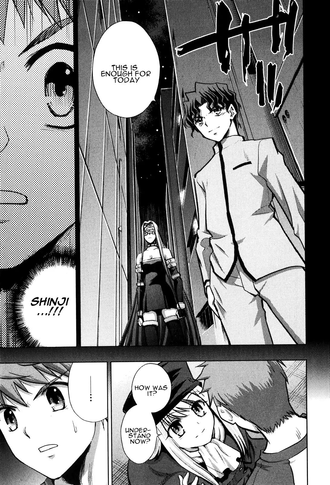 Fate/Stay Night Chapter 21 page 34 - Chapter 21: Midnight Visitor