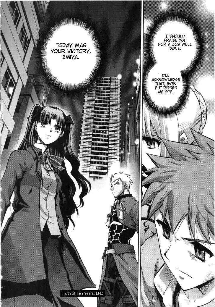 Fate/Stay Night Chapter 29 page 41 - Chapter 29: Truth of Ten Years