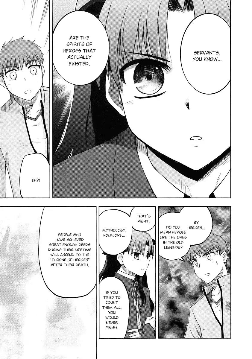 Fate/Stay Night Chapter 3 page 11 - Chapter 3: The 1st Day (III)