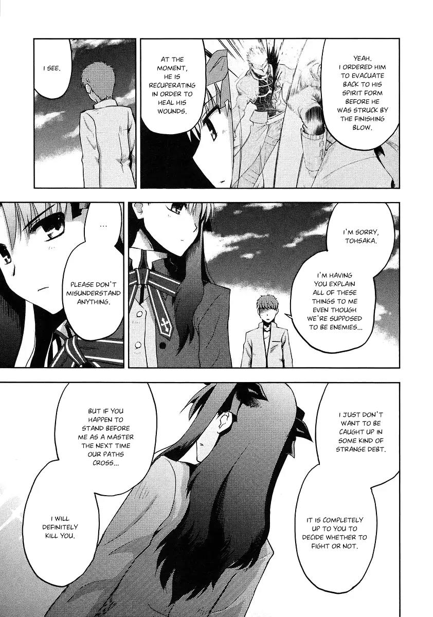 Fate/Stay Night Chapter 3 page 16 - Chapter 3: The 1st Day (III)