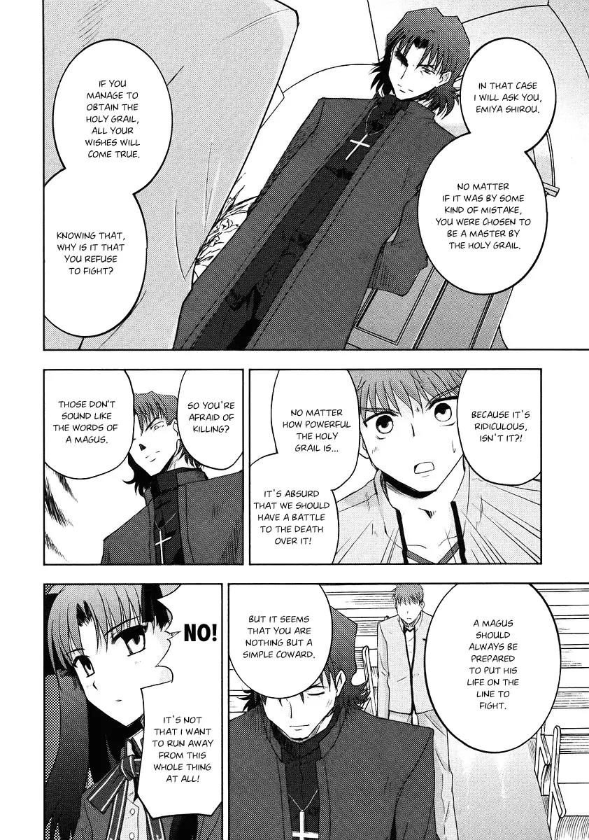 Fate/Stay Night Chapter 3 page 23 - Chapter 3: The 1st Day (III)