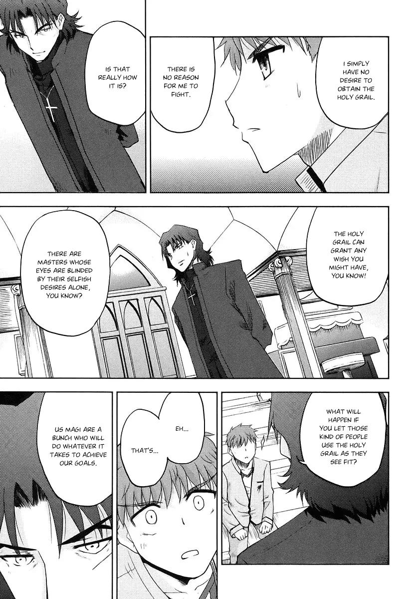Fate/Stay Night Chapter 3 page 24 - Chapter 3: The 1st Day (III)