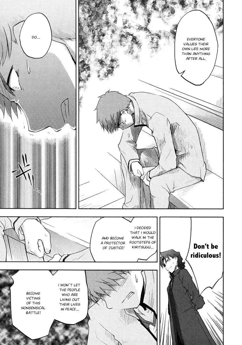 Fate/Stay Night Chapter 3 page 28 - Chapter 3: The 1st Day (III)