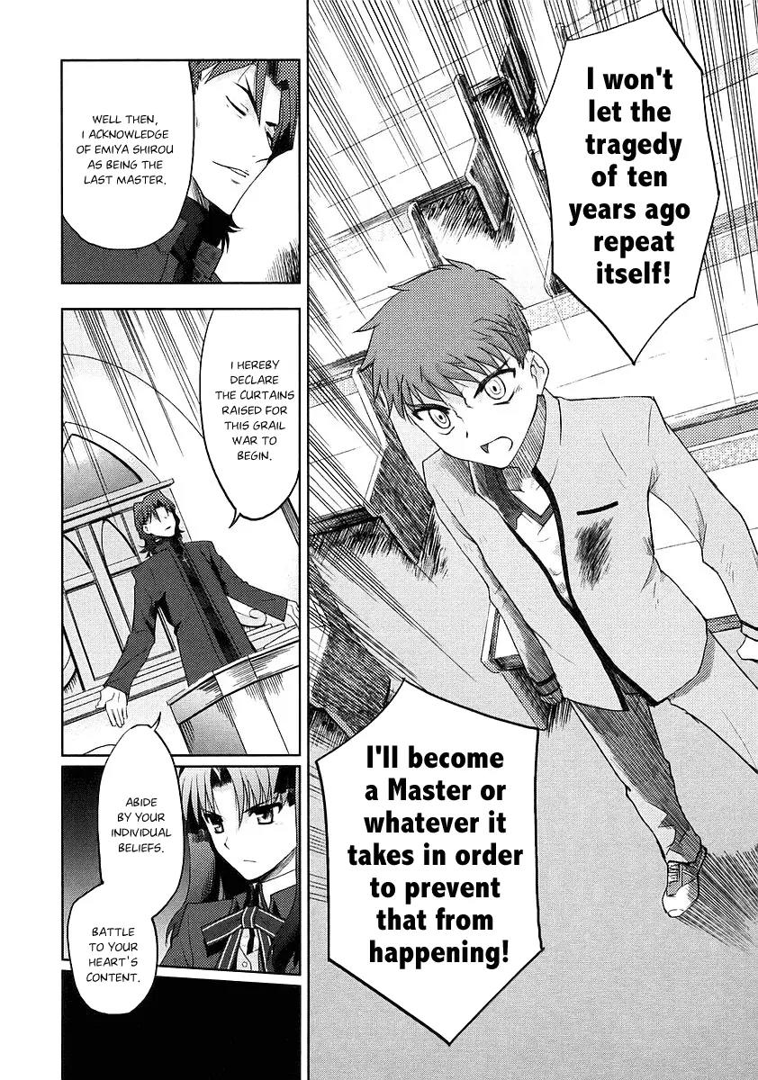 Fate/Stay Night Chapter 3 page 29 - Chapter 3: The 1st Day (III)
