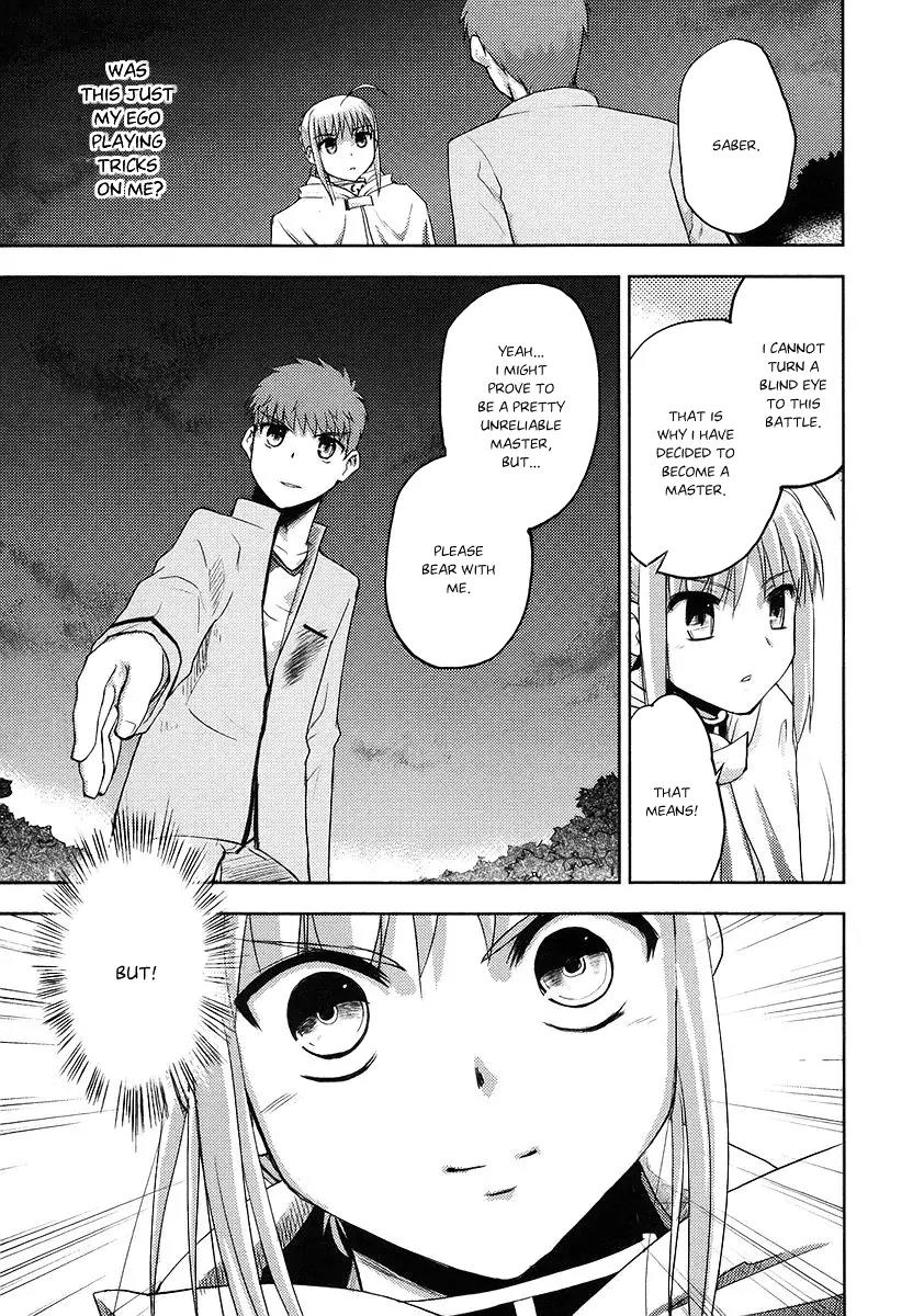 Fate/Stay Night Chapter 3 page 34 - Chapter 3: The 1st Day (III)
