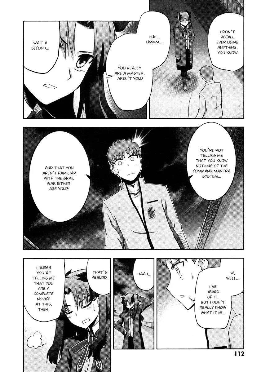 Fate/Stay Night Chapter 3 page 4 - Chapter 3: The 1st Day (III)