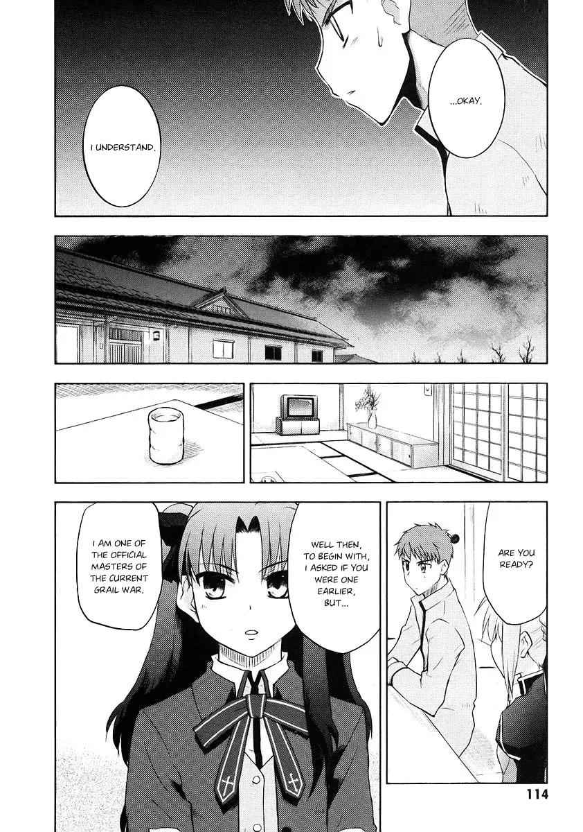 Fate/Stay Night Chapter 3 page 6 - Chapter 3: The 1st Day (III)