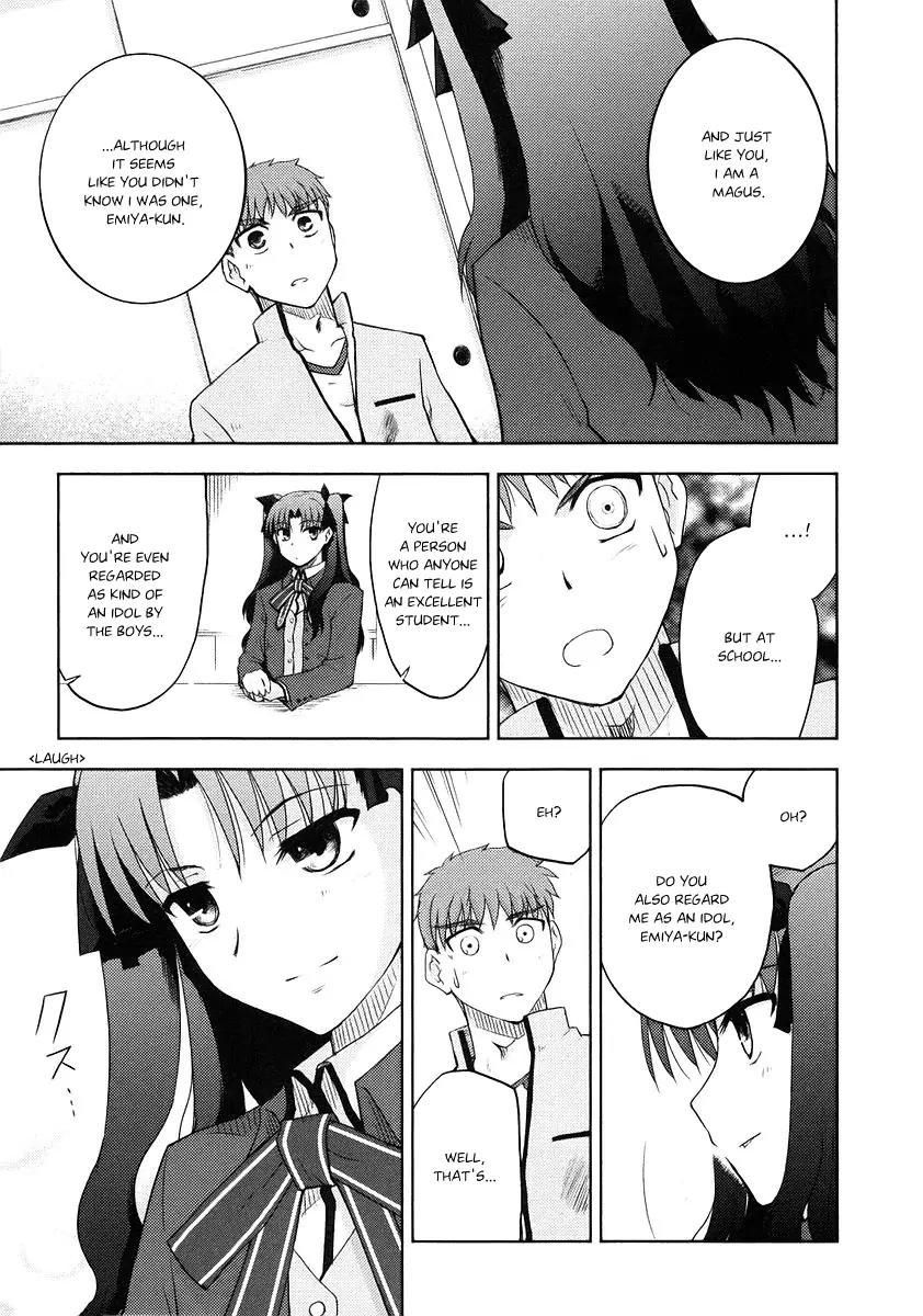 Fate/Stay Night Chapter 3 page 7 - Chapter 3: The 1st Day (III)