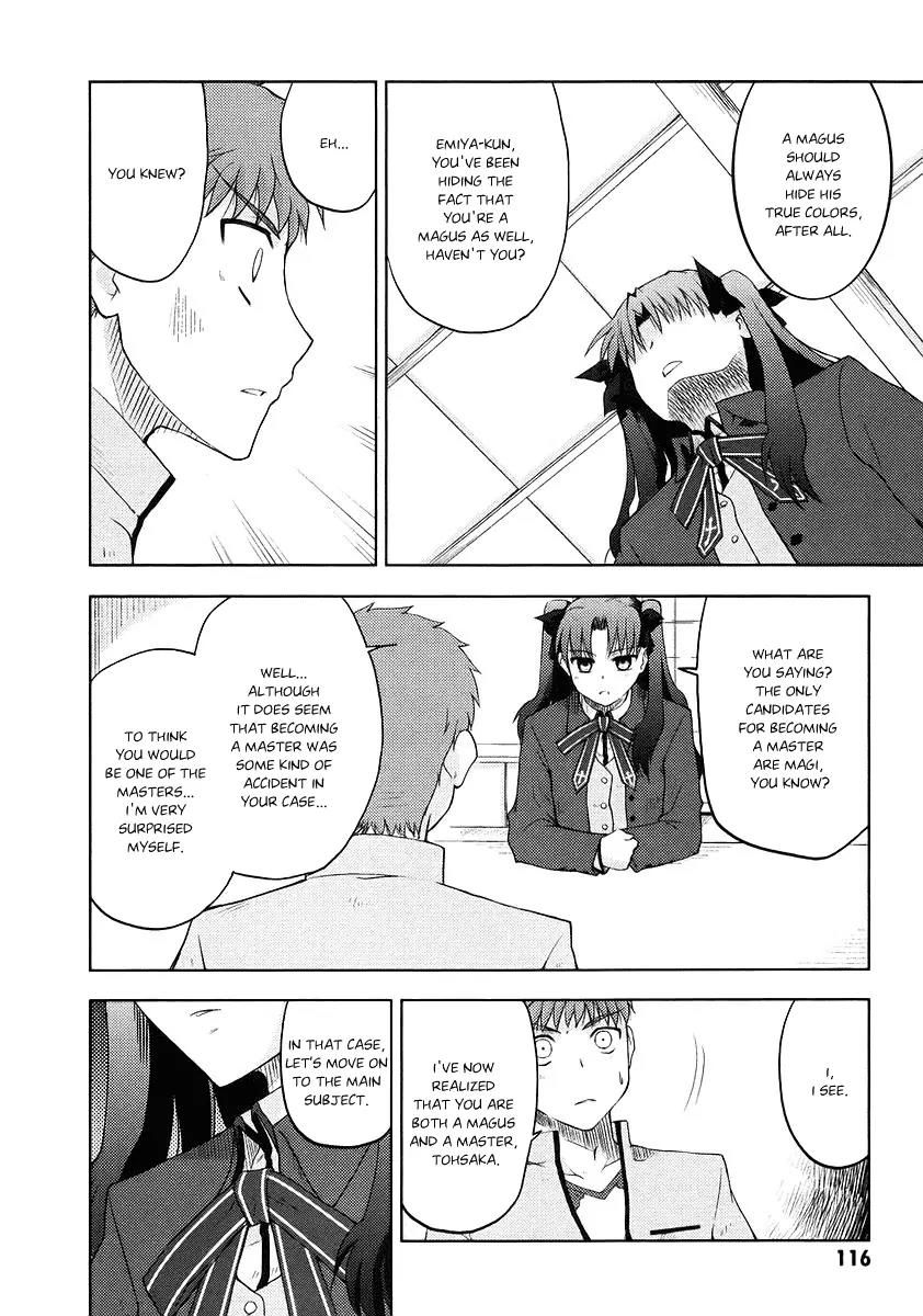 Fate/Stay Night Chapter 3 page 8 - Chapter 3: The 1st Day (III)