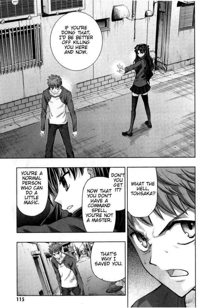 Fate/Stay Night Chapter 31 page 36 - Chapter 31: Rulebreaker