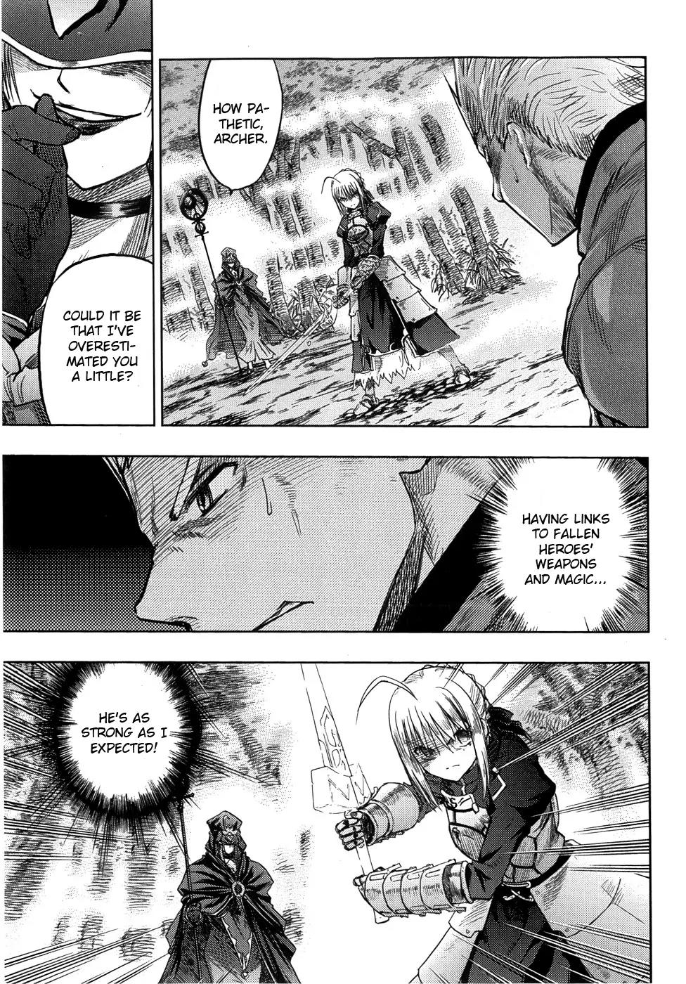 Fate/Stay Night Chapter 37 page 12 - Chapter 37: Blade of Betrayal