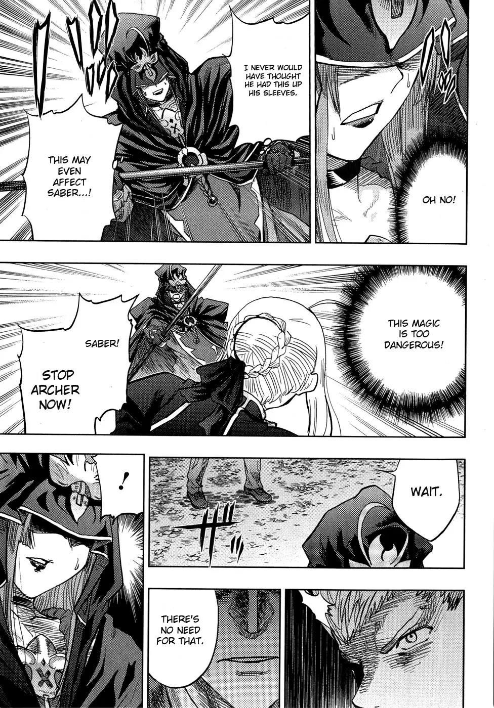 Fate/Stay Night Chapter 37 page 20 - Chapter 37: Blade of Betrayal