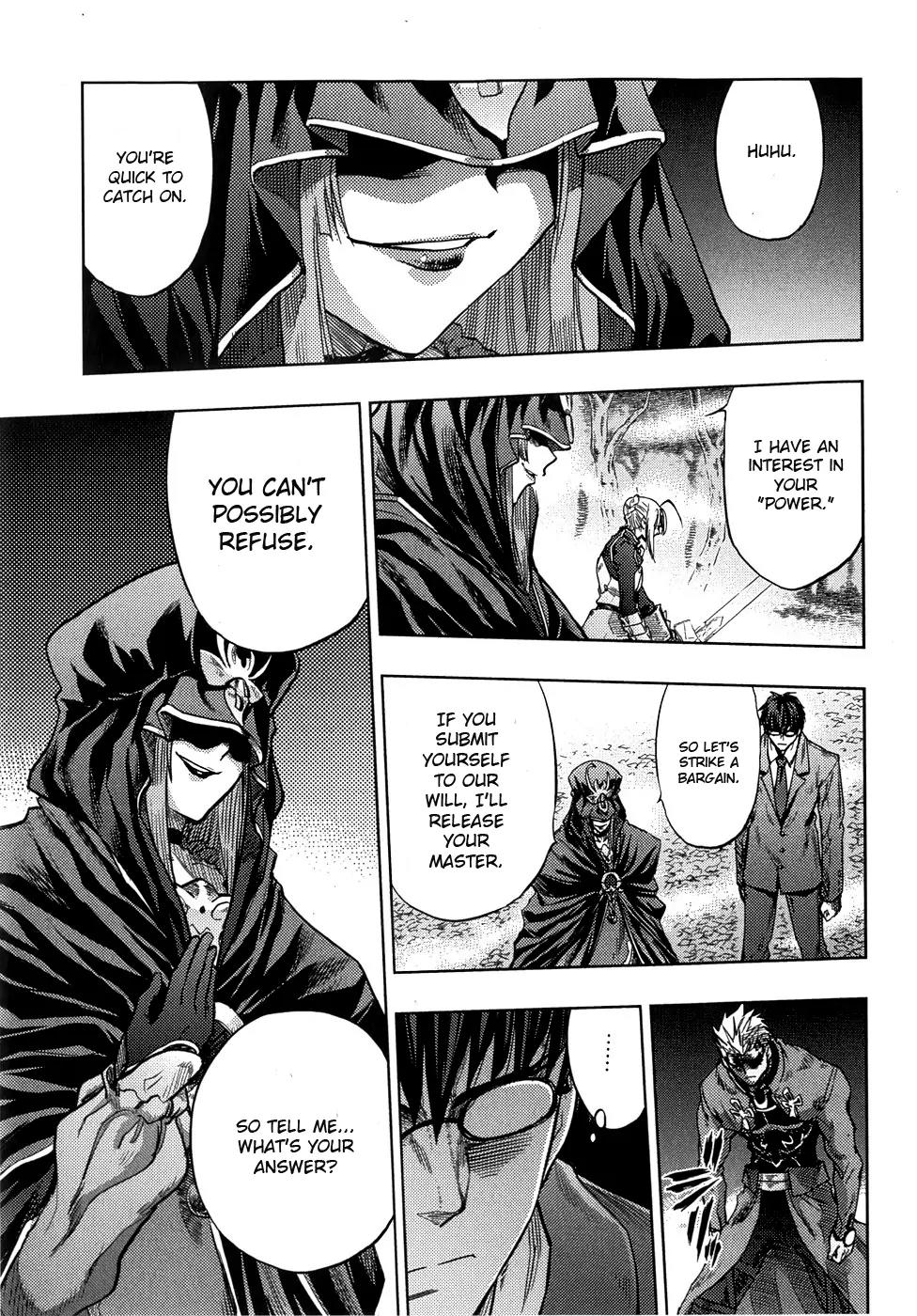 Fate/Stay Night Chapter 37 page 24 - Chapter 37: Blade of Betrayal