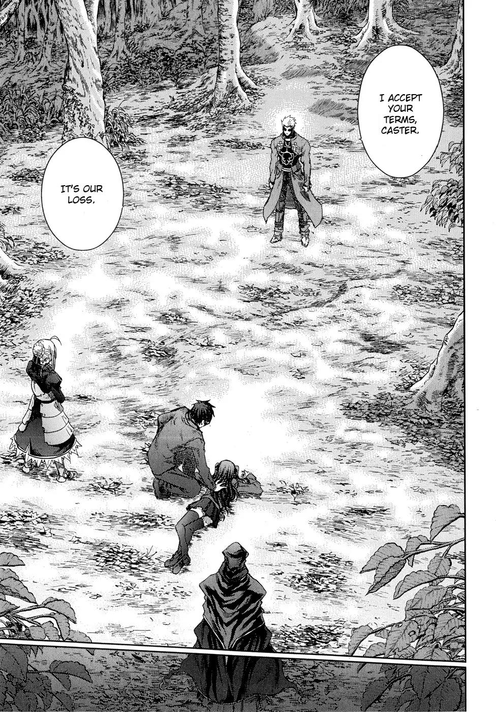Fate/Stay Night Chapter 37 page 30 - Chapter 37: Blade of Betrayal