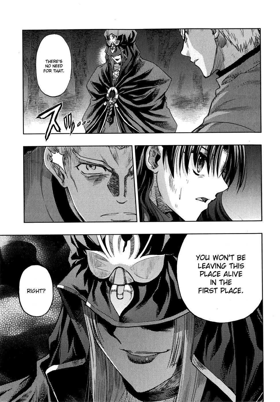 Fate/Stay Night Chapter 37 page 34 - Chapter 37: Blade of Betrayal