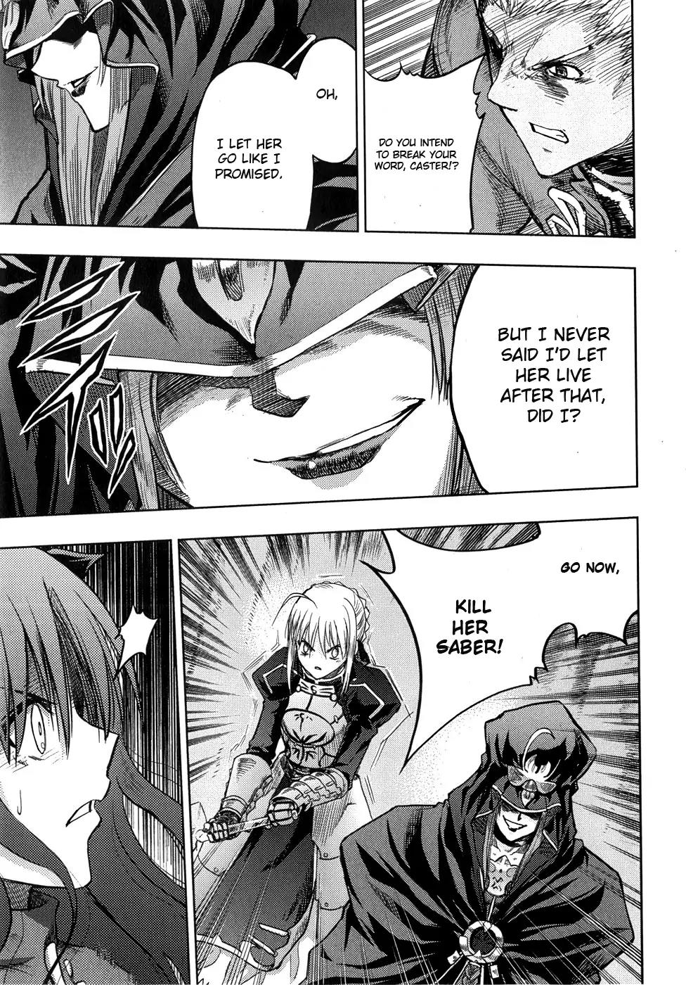 Fate/Stay Night Chapter 37 page 36 - Chapter 37: Blade of Betrayal
