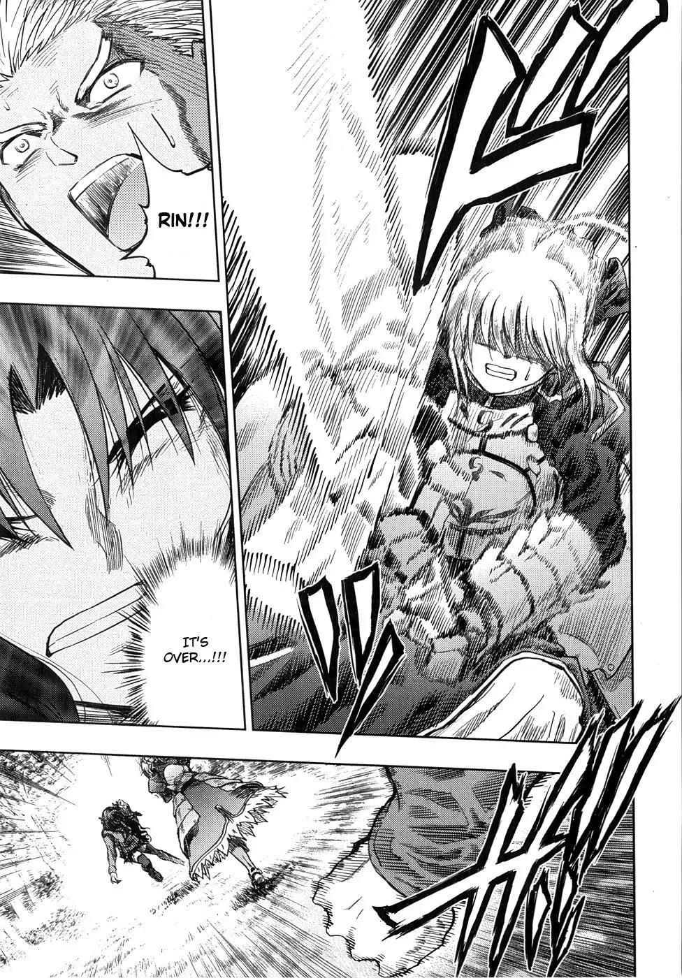 Fate/Stay Night Chapter 37 page 38 - Chapter 37: Blade of Betrayal