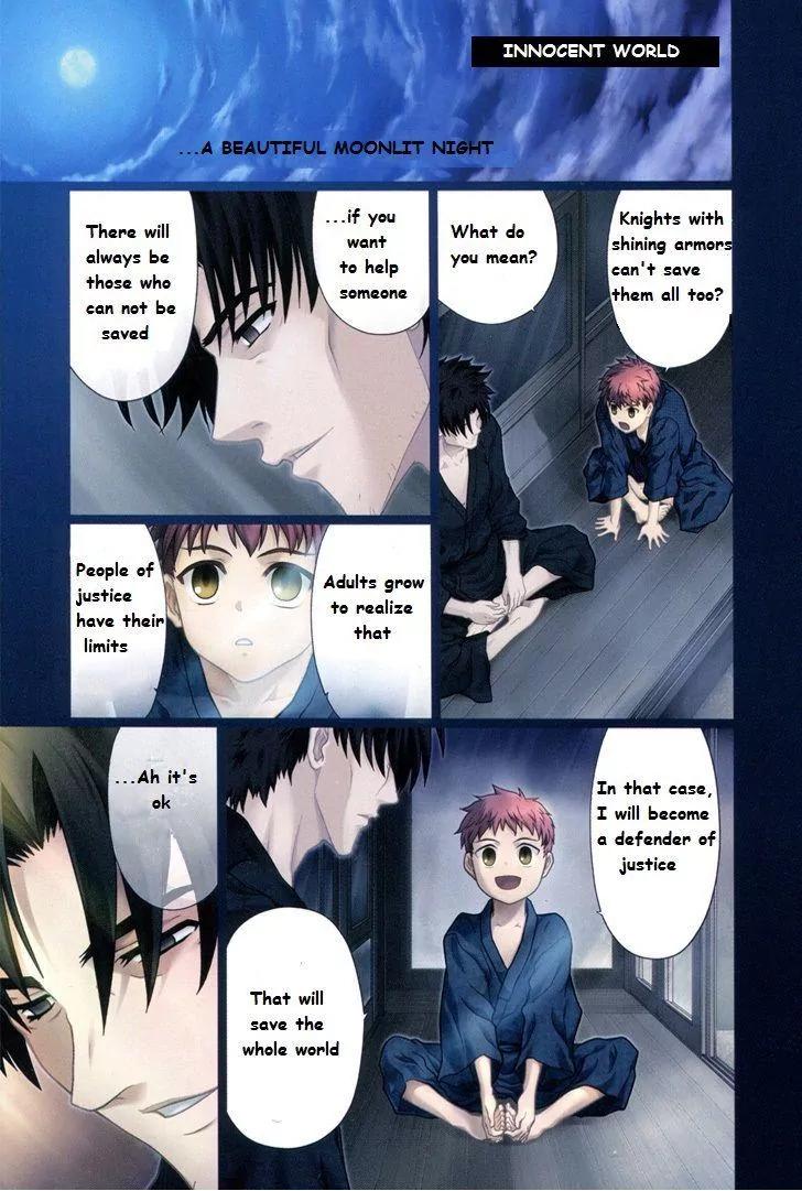 Fate/Stay Night Chapter 39 page 3 - Chapter 39: Innocent world