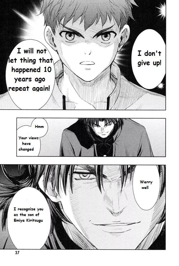 Fate/Stay Night Chapter 39 page 38 - Chapter 39: Innocent world