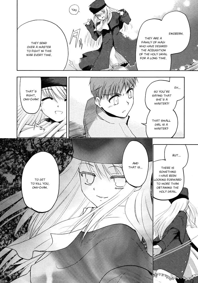 Fate/Stay Night Chapter 4 page 10 - Chapter 4: The 1st Day (IV)