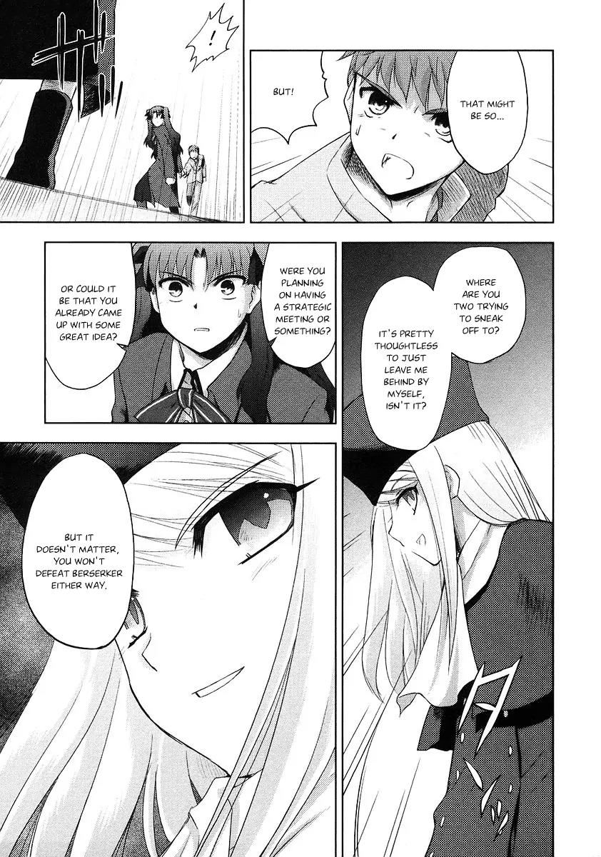Fate/Stay Night Chapter 4 page 21 - Chapter 4: The 1st Day (IV)
