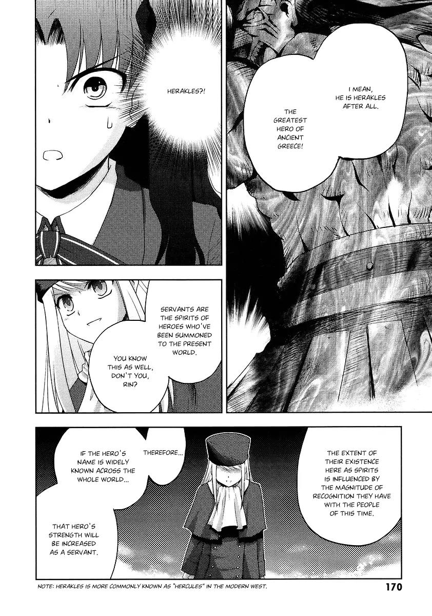 Fate/Stay Night Chapter 4 page 22 - Chapter 4: The 1st Day (IV)