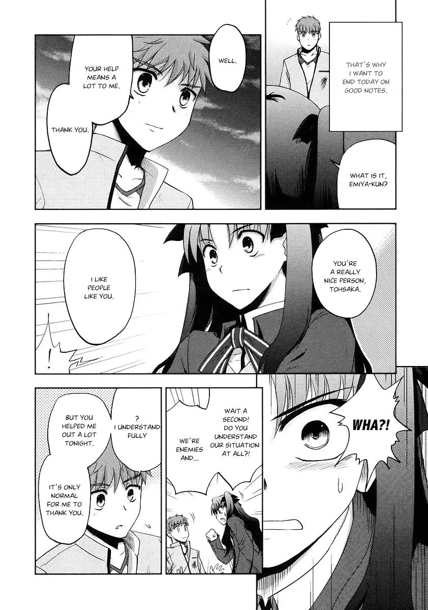 Fate/Stay Night Chapter 4 page 6 - Chapter 4: The 1st Day (IV)
