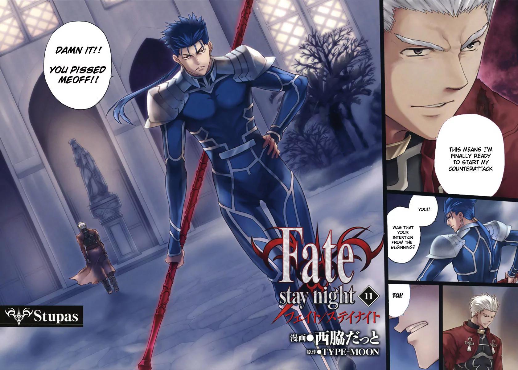 Fate/Stay Night Chapter 48 page 4 - Chapter 48: Stupas