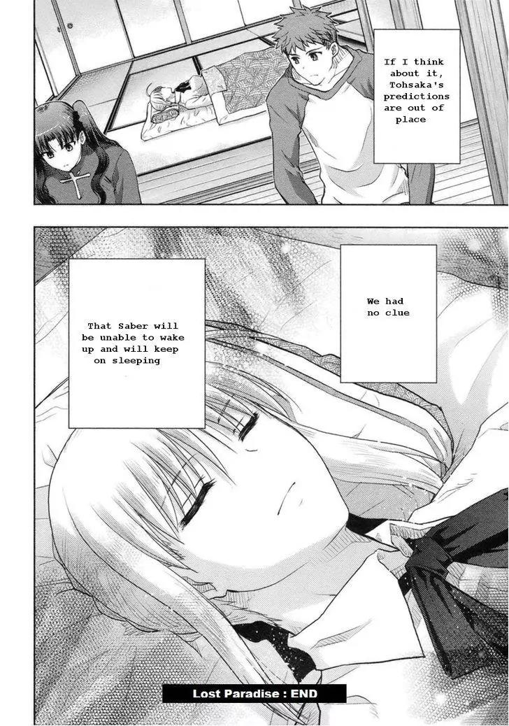 Fate/Stay Night Chapter 49 page 37 - Chapter 49: Lost Paradise