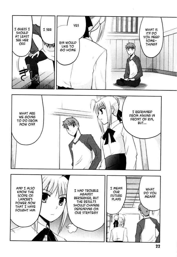 Fate/Stay Night Chapter 5 page 23 - Chapter 5: Boys & Girls (I)