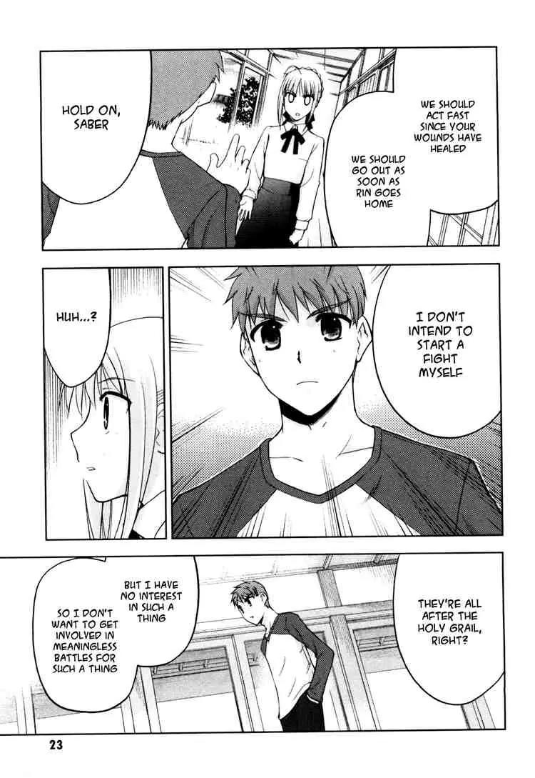 Fate/Stay Night Chapter 5 page 24 - Chapter 5: Boys & Girls (I)