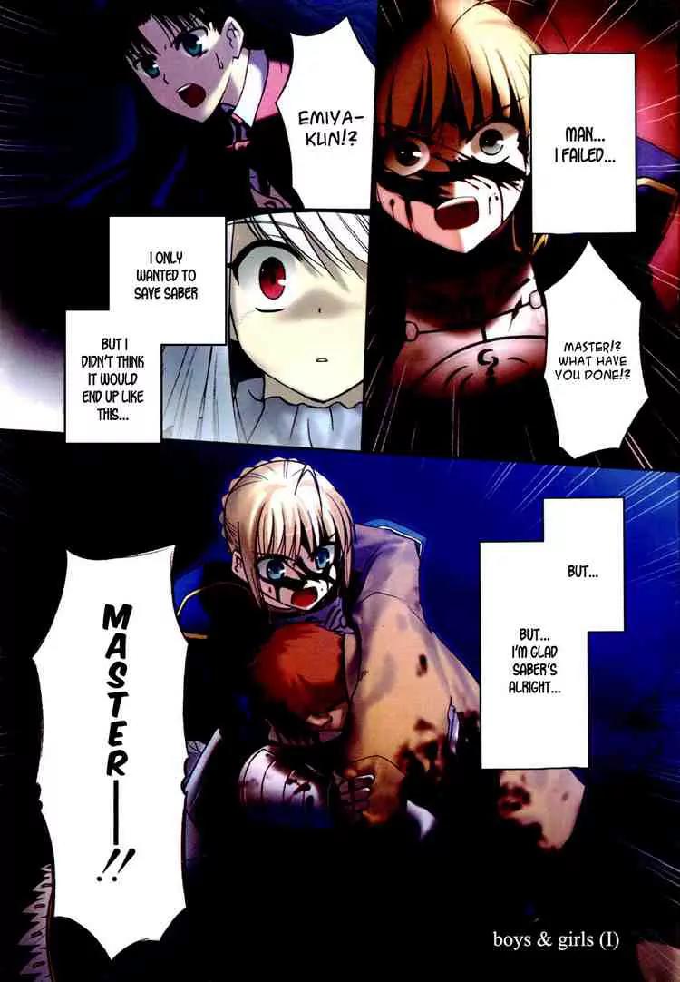 Fate/Stay Night Chapter 5 page 3 - Chapter 5: Boys & Girls (I)