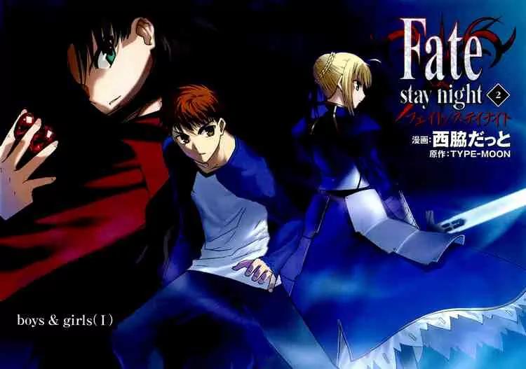 Fate/Stay Night Chapter 5 page 4 - Chapter 5: Boys & Girls (I)